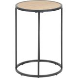 Lisomme Vic ronde houten bijzettafel naturel - Ø 40 cm