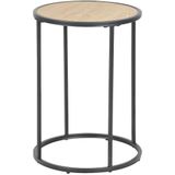 Lisomme Vic ronde houten bijzettafel naturel - Ø 40 cm
