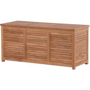 Nest outdoor Dave teakhouten opbergkist naturel - 130 x 60 cm