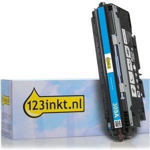 123inkt huismerk vervangt HP 309A (Q2671A) toner cyaan