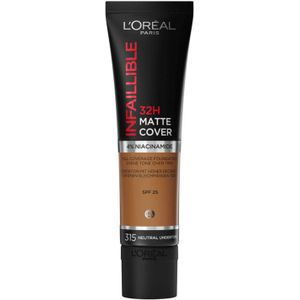 L'Oréal Infaillible 32H Matte Cover Foundation 315 30 ml