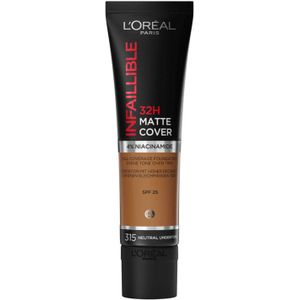 L’Oréal Paris - Infaillible 32H Matte Cover Foundation 30 ml MARRON