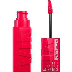 Maybelline New York - SuperStay Vinyl Ink Lipstick - 45 Capricious - Roze - Langhoudende Lippenstift - 4,2 ml