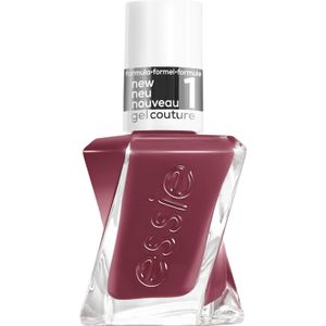 essie Gel Couture nagellak - 523 not what it seams - paarse gelnagellak zonder UV-lamp - paars - 13,5ml