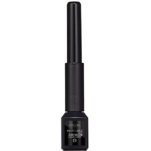 L'Oréal Paris Infaillible Grip 24H Vinyl Liquid Liner - Zwart - Vloeibare eyeliner met een glossy finish - 3ML