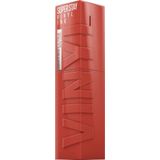 Maybelline New York - SuperStay Vinyl Ink Lipstick - 125 Keen - Roze - Langhoudende Lippenstift - 4.2 ml