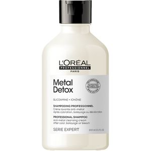 L'Oréal Professionnel Metal Detox Shampoo - Reinigende en beschermende shampoo - Voor beschadigd haar - 300 ml