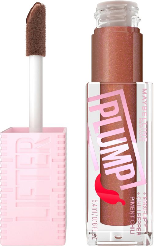 Maybelline New York Lifter Plump lipgloss - 007 Cocoa Zing
