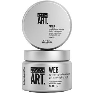 L’Oréal Professionnel Tecni.ART Web Sculpting Paste - Vormgevende wax met een sterke hold - 150 ml
