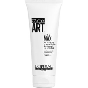L'Oréal Professionnel Tecni.ART Fix Max Gel - Extra sterk fixerende sculpting gel - Alle haartypes - 200 ml