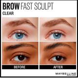 Maybelline Brow Fast Sculpt - 10 Clear - Transparante Wenkbrauwmascara