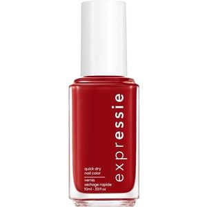essie - expressie - 190 seize the minute - rood - sneldrogende nagellak - 10ml