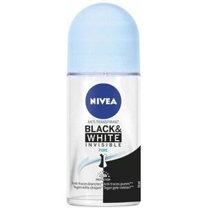 Nivea Deodorant Roller Black & White Invisible Pure 50ml