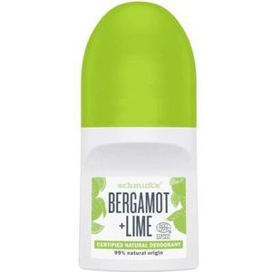 Schmidt's Deodorant Roller Bergamot & Lime 50ml