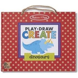 Melissa & Doug Play, Draw, Create - Dinosaurs