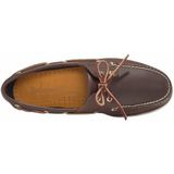 Timberland Heren Classic Boat 2 Eye Dark Brown Smooth-Schoenmaat 41