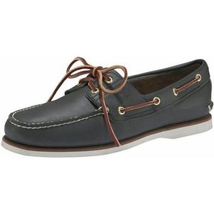 Timberland Men Classic Boat 2 Eye Navy Smooth-Schoenmaat 43,5