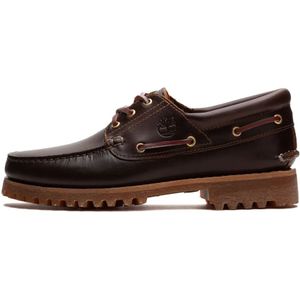Timberland - 3-Eye Classic Boat - Mocassins - Bruin - Leer