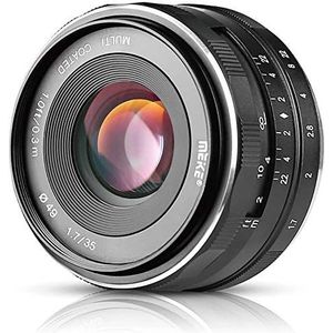 Meike 35mm F1.7 groot diafragma handmatige scherpstelling vaste lens voor Canon EF-M EOS M1 M2 M3 M5 M6 M10 M100