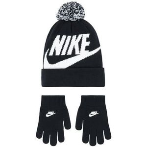 Nike - Sportswear Set 'Swoosh Pom' - Zwart/Wit - 2-delig