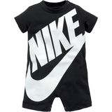 Bodystocking - Zwart - Korte Mouwen - Ronde Hals - Ribboord