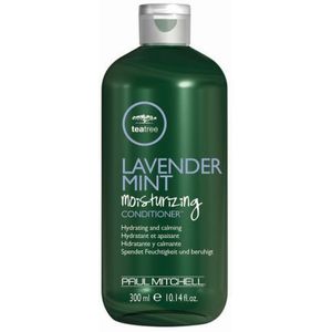 Paul Mitchell Tea Tree Lavender Mint Hydraterende conditioner voor droog en beschadigd haar, rustgevende haarverzorging, 300 ml (1 stuk)