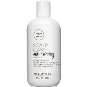 Paul Mitchell Tea Tree Scalp Care Anti-Thinning Shampoo - Hair-Growth Shampoo voor krachtige, vol uitziend haar, haarwas ondersteunt de haargroei, 300 ml