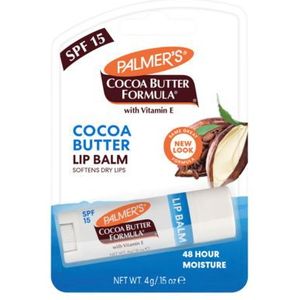 Palmer’s Face & Lip Cocoa Butter Formula Hydraterende Lippenbalsem SPF 15 Smaak Original Cocoa Butter 4 g