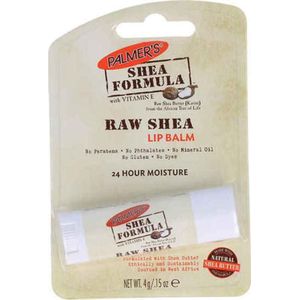 Palmer`s PALMER'S_Shea Formula Raw Shea Lip Balm hydraterende lotion voor mond 4g