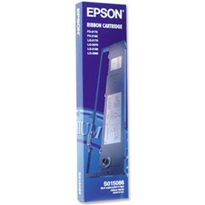 Epson S015086 inktlint zwart (origineel)