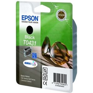 Epson T0431 inktcartridge zwart hoge capaciteit (origineel)