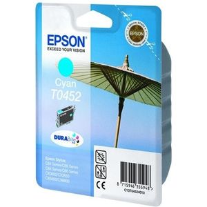 Epson T0452 inktcartridge cyaan (origineel)