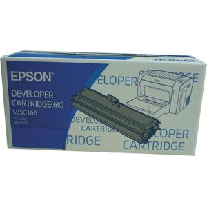 Epson S050166 toner cartridge zwart hoge capaciteit (origineel)