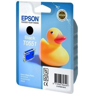 Epson - T0551 - Inktcartridge - Zwart - Kleurstofbasis - Intellidge Chip