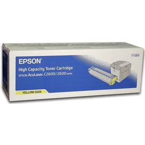 Epson S050226 toner cartridge geel hoge capaciteit (origineel)