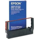 Epson ERC-2 Mini Printer Fabric Ribbon, Red/Black printerlint