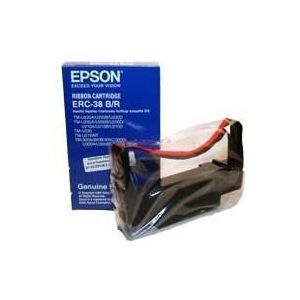 10 x Epson Farbband Epson ERC38BR TM-300/U210/220/230/301 Nylon schwar