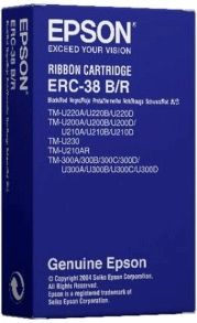 Epson ERC38 printerlint Zwart, Rood
