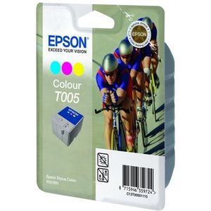 Epson T005 inktcartridge kleur (origineel)