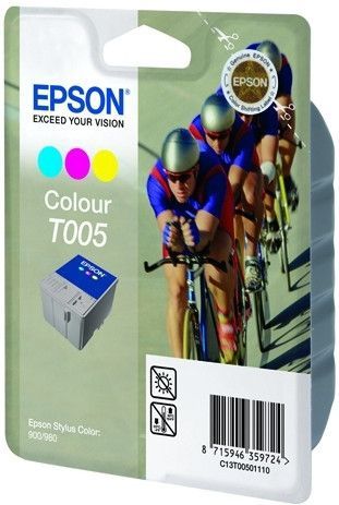 Epson T005 inktcartridge kleur (origineel)