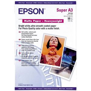 Epson Matte Paper Heavy Weight, DIN A3+, 167g/m², 50 Vel