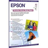 Epson - Premium Glanzend - Fotopapier - Wit - 250 g/m² - A3+ - 20 x