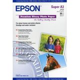 Epson S041316 premium fotopapier | glanzend | A3  | 250 gr. | 20 vel