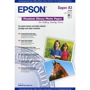 Epson S041316 premium fotopapier | glanzend | A3  | 250 gr. | 20 vel
