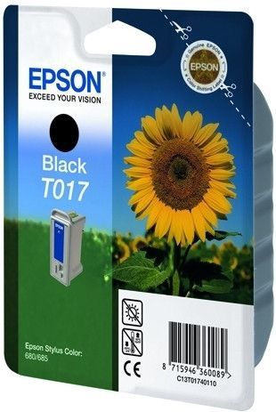 Epson - T017 - Inktcartridge - Zwart - 17 ml