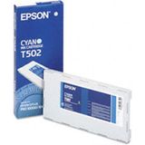 Epson T502 inkt cartridge cyaan (origineel)