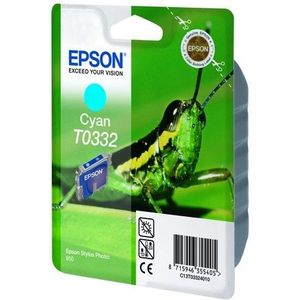 Epson T0332 inktcartridge cyaan (origineel)