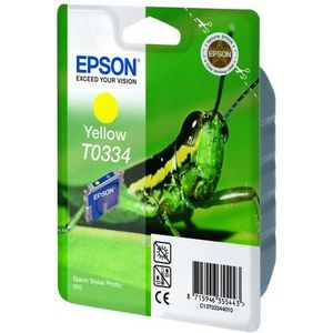 Epson T0334 inktcartridge geel (origineel)