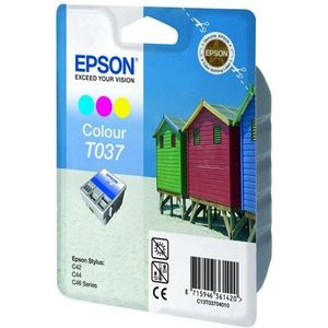 Epson T037 inktcartridge kleur (origineel)