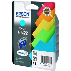 Epson T0422 inktcartridge cyaan (origineel)